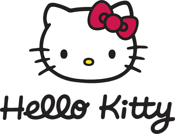 Cute Hello Kitty Cat Greeting Card by Botolsaos