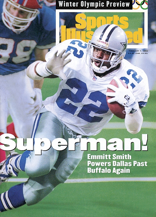 Dallas Cowboys Emmitt Smith, 1996 Nfc Championship Sports Illustrated Cover  by Sports Illustrated