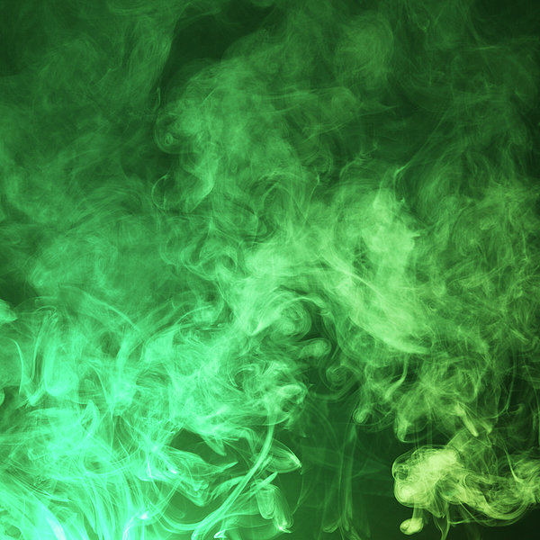 Dark Green Smoke Cloud Background iPhone 13 Case by Floriana 