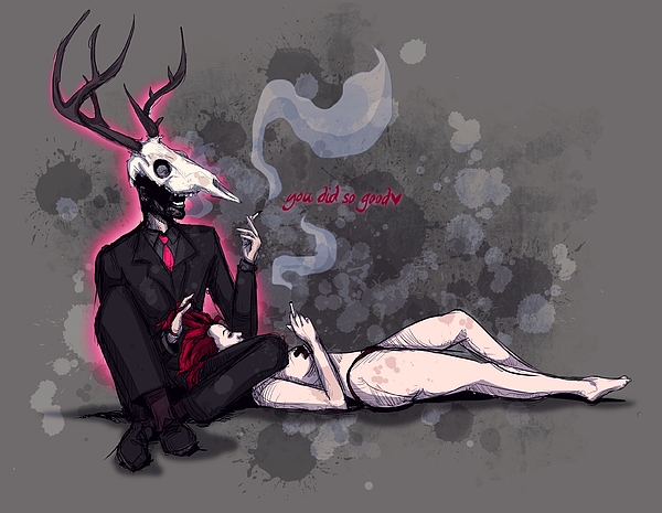 Deer Daddy Series 2 Aftercare Drawing