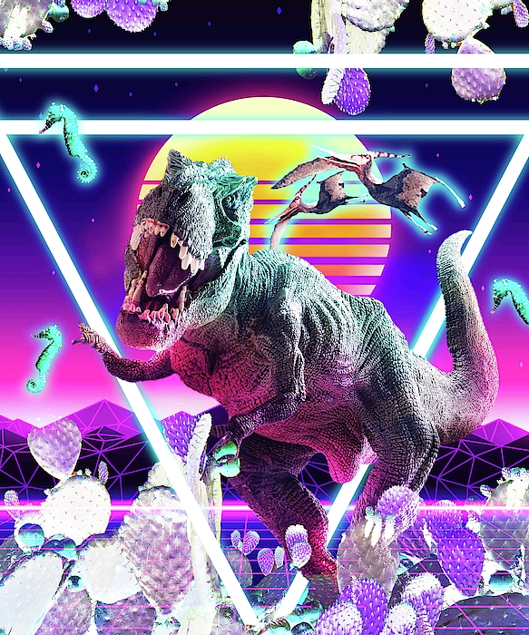 Pico Dino - Chrome's T-rex game reimagined