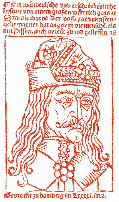 Dracula or Vlad Tepes, 1491 woodcut Kids T-Shirt by German School - Fine  Art America