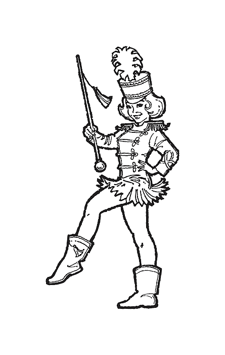 coloring pages for marching bands