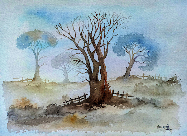 Dry Tree Painting