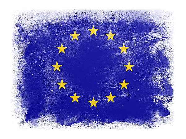European Union Flag Digital Art