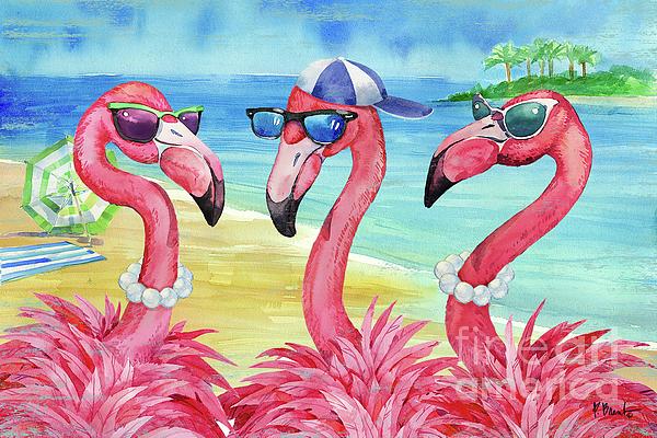 Paul Brent - Flamingo Friends and Guy
