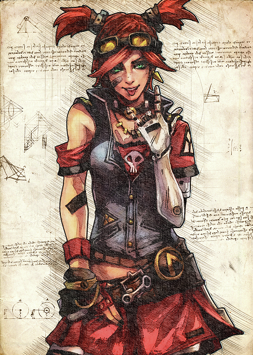 borderlands 2 wallpaper gaige