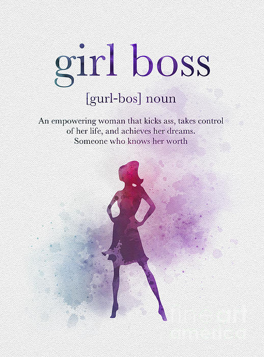 Girl Boss Tote Bag by My Inspiration - Fine Art America