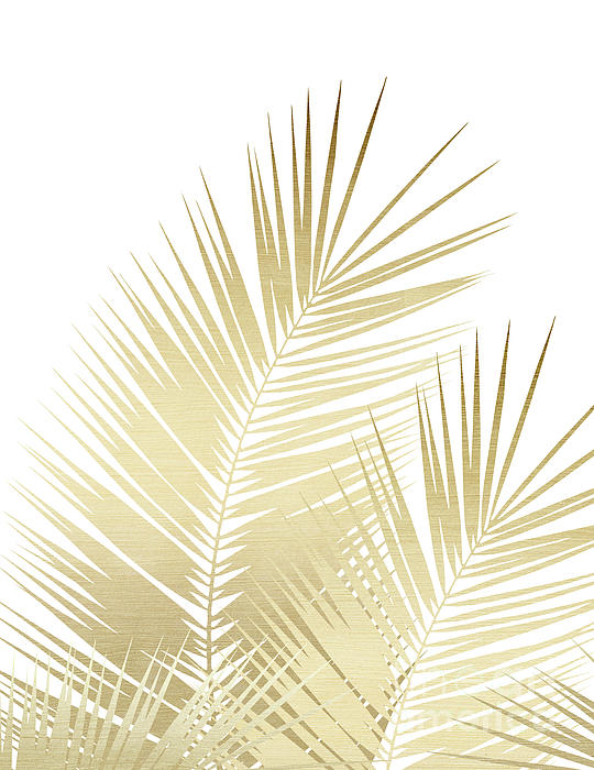 Gold Palm Leaves Dream - Cali Summer Vibes #1 #tropical #decor #art ...