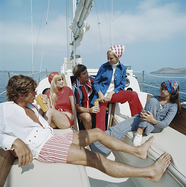 Funny Sailing Boat Or Sailor Motive Weekender Tote Bag by Tom