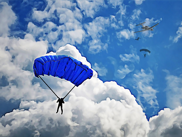 https://images.fineartamerica.com/images/artworkimages/medium/2/group-of-skydivers-among-puffy-white-clouds-elaine-plesser.jpg