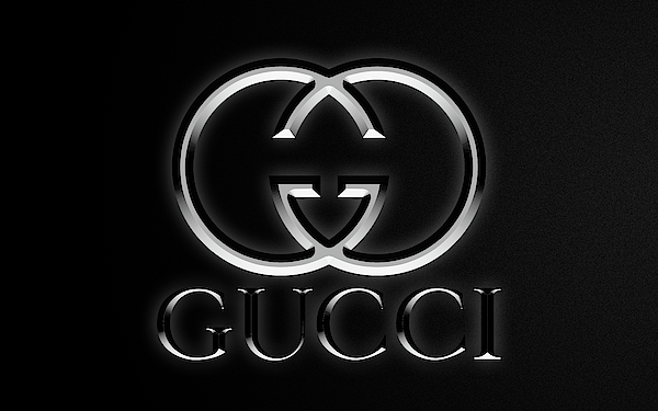 Gucci Black Edition Shower Curtain for Sale by Ricky Barnard