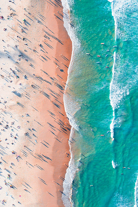 Ocean View With Sand Spiral Notebook