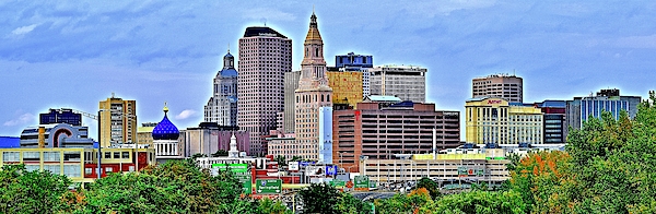 Frozen in Time Fine Art Photography - Hartford Daylight Pano