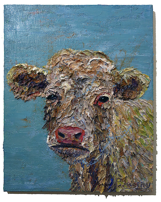 oil paintings of cows for sale