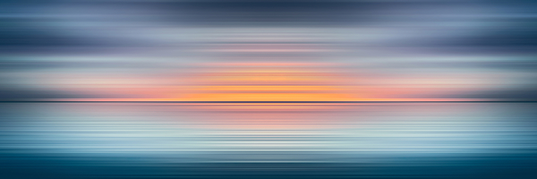 Stefano Senise - India Colors - Abstract Wide Oceanscape