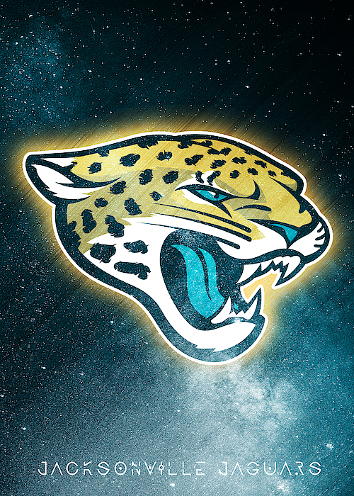 Jacksonville Jaguars Logo Art by William Ng