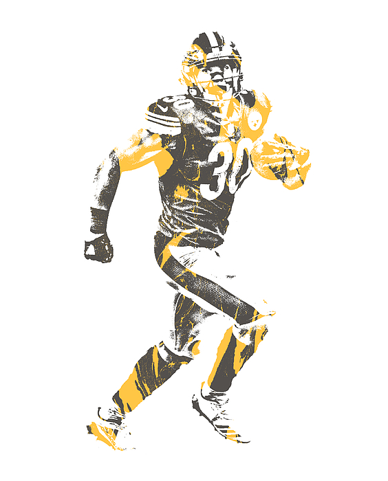 Steelers War Mask Shower Curtain by Joe Hamilton - Pixels