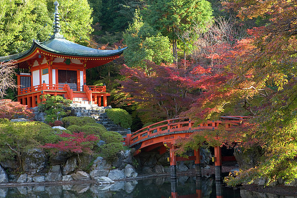 Japan, Kyoto, Daigoji Temple Jigsaw Puzzle by Peter Adams - Photos.com