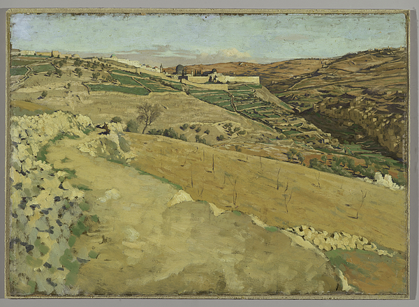 Jerusalem And Siloam South Side Illustration To the Life Of