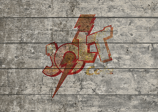 St Louis Cardinals Logo Vintage Barn Wood Paint Mixed Media by Design  Turnpike - Pixels