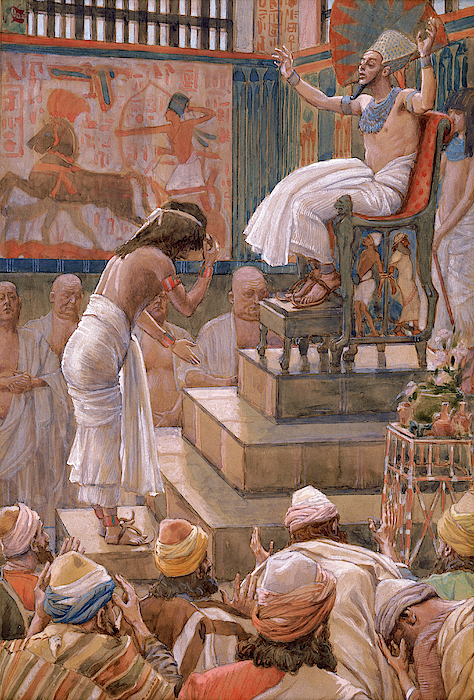 Joseph and His Brothers Met by the Pharaoh 1902 Tapestry by James