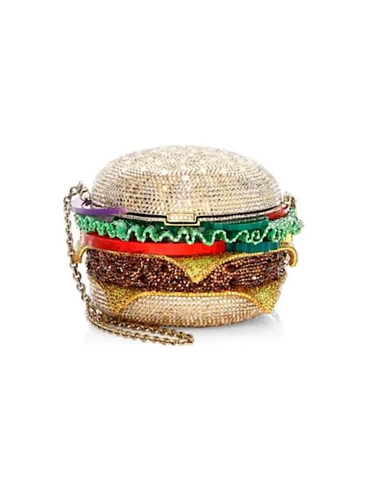 Judith Leiber Couture Hamburger Crystal Clutch Tote Bag by Teresa Trotter -  Pixels