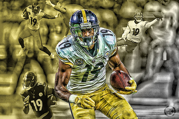 Juju Smith-Schuster Edit T-Shirt by Apollo Designs - Fine Art America