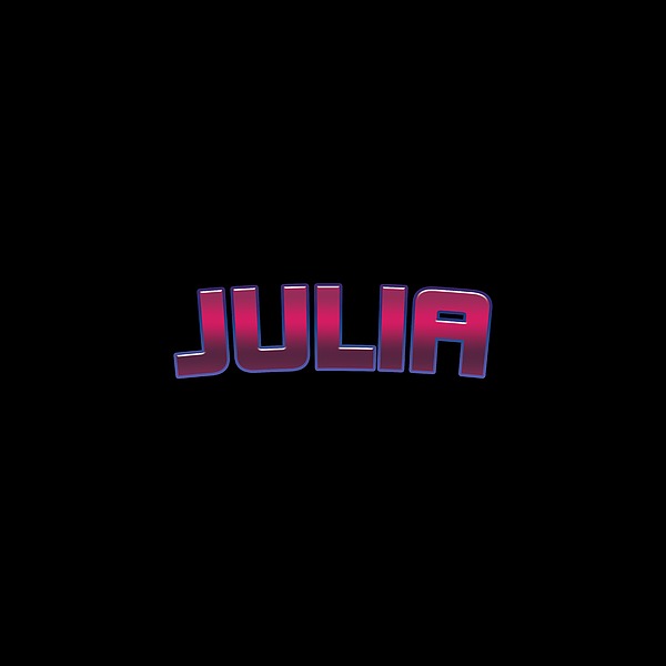Julia #julia Digital Art
