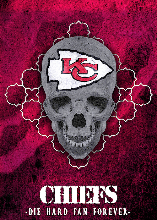 Kansas City Chiefs Logo Art Wood Print by William Ng - Fine Art America