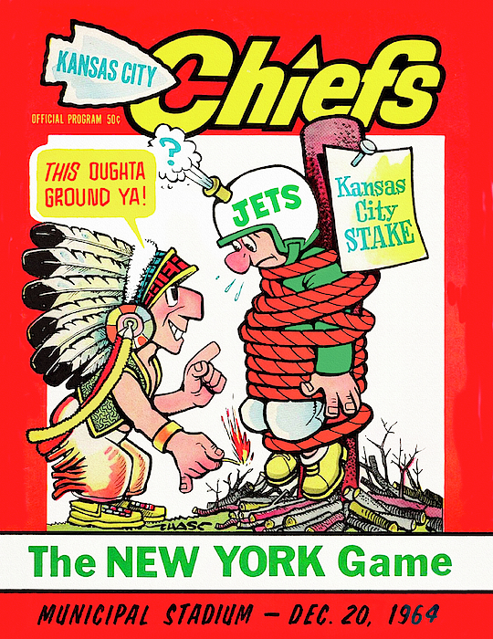 Kansas City Chiefs V New York Jets 1964 Program Youth T-Shirt by Big 88  Artworks - Fine Art America