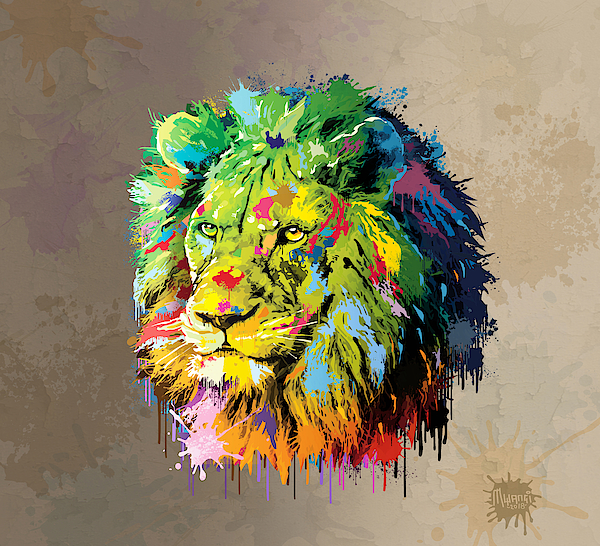 King Of The Jungle Painting