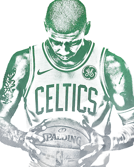 1986 Boston Celtics Artwork: Water Bottle