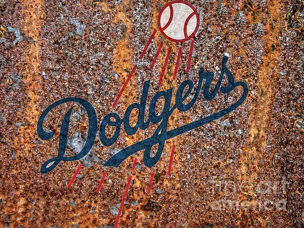 L A Dodgers iPhone Case by Steven Parker - Pixels