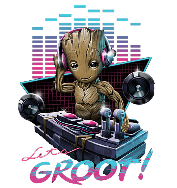 Let's Groot Poster by Elsie A Heim - Fine Art America