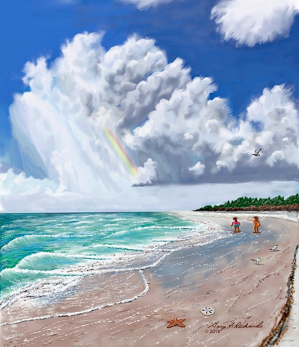 Gary F Richards - Lido Key Beach Thunderstorm 2017