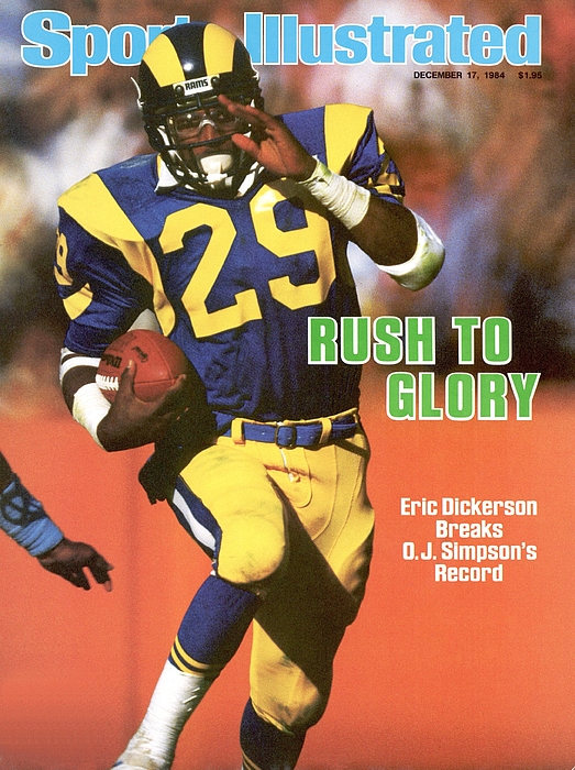 Eric DickersonDuring his NFL career, he rushed for over 13,000