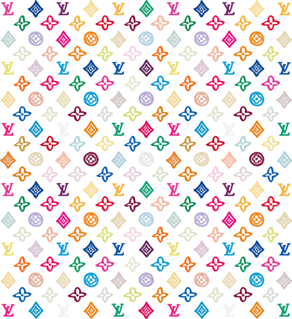 louis vuitton colorful pattern