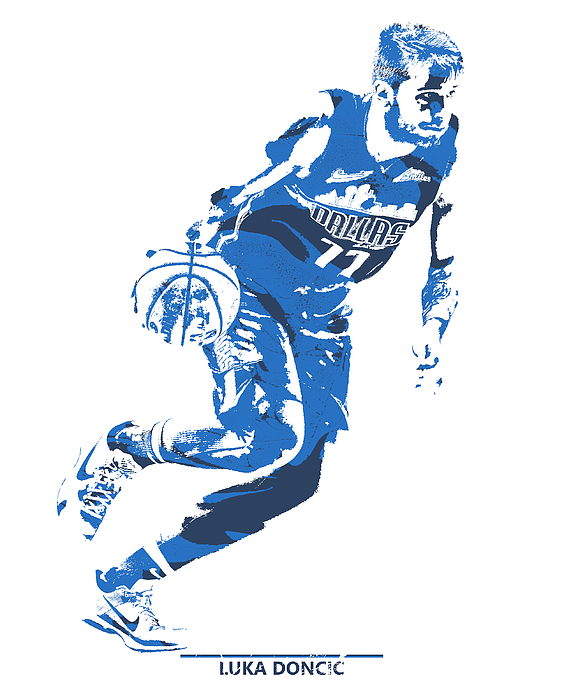 Luka Doncic Dallas Art Board Print for Sale by third-try