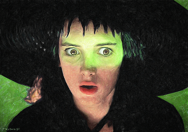 Lydia Deetz Beach Sheet by Zapista OU - Pixels