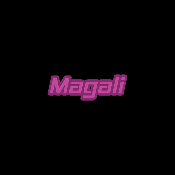 Magali #magali Digital Art