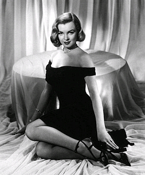 Marilyn Monroe sexy black dress Weekender Tote Bag by James Turner - Pixels