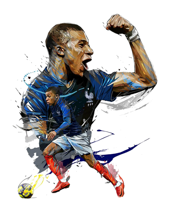 Mbappe Wallpaper Greeting Card By Lundi Usop