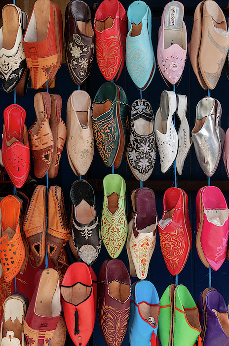 Moroccan Shoes Yoga Mat For Sale By Nicholas Pitt