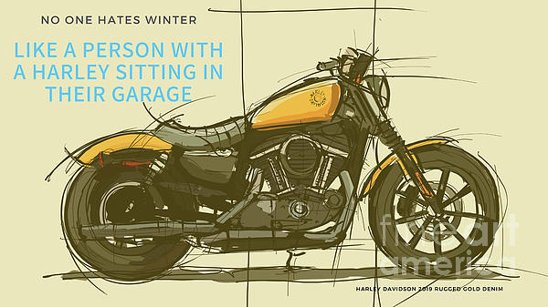 Motorcycle quote. Original artwork. Christmas gift for bikers