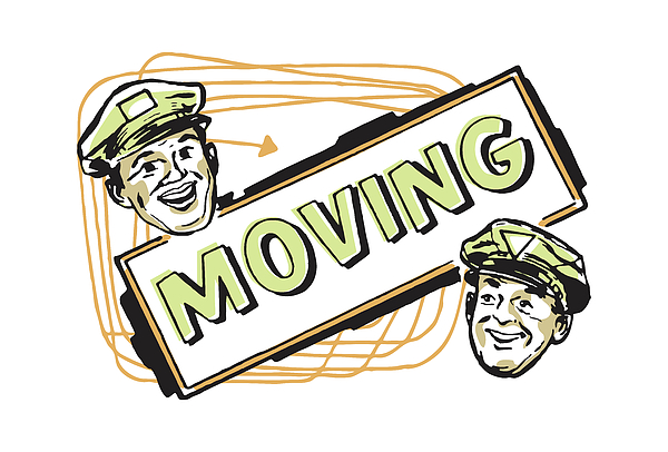 were moving sign