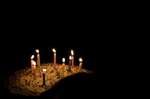 Lighted assorted-color birthday candles in cake photo – Free Cake Image on  Unsplash