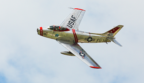 North American F-86 Sabre, transonic swept wing jet fighter from T ...