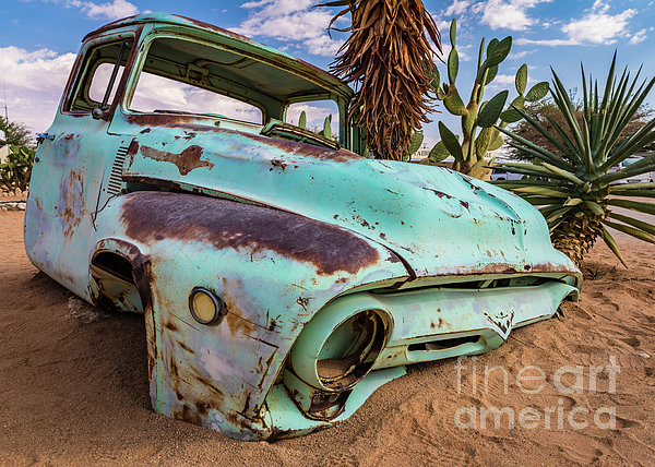 Lyl Dil Creations - Old and abandoned car #7 in Solitaire, Namibia