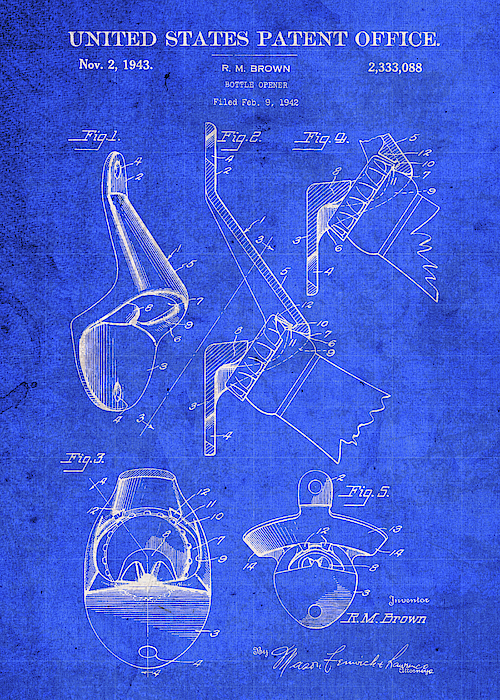 Vintage Coffee Maker Patent Blueprint Mixed Media by Design Turnpike - Fine  Art America